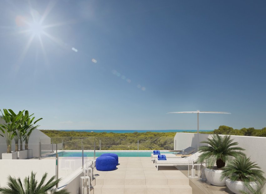 Azotea - Residencial de Apartamentos con Piscina en Guardamar del Segura, Alicante (Costa Blanca Sur)
