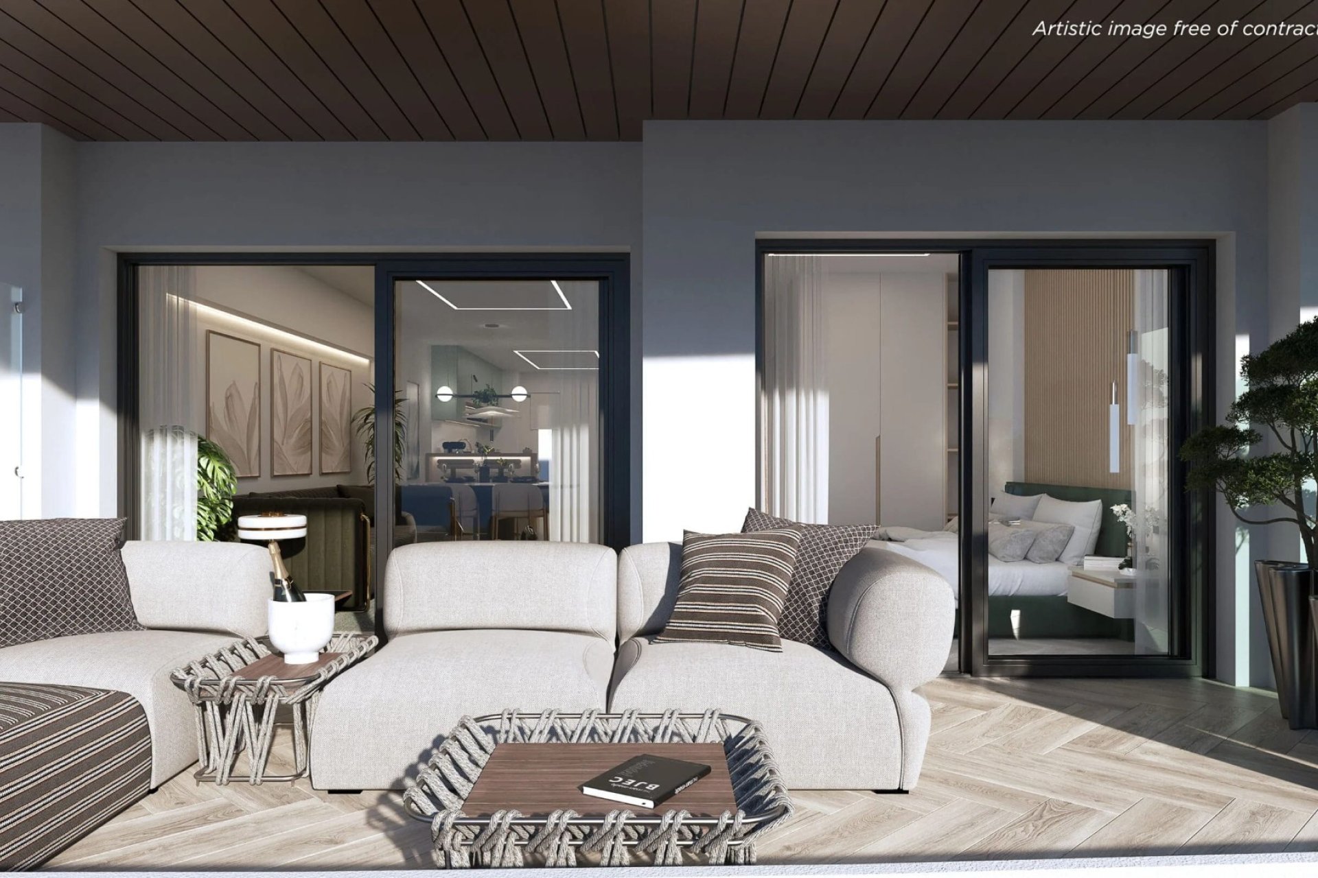 Balcony - Luxury Residential Complex on the Seafront in La Manga del Mar Menor (Costa Cálida)