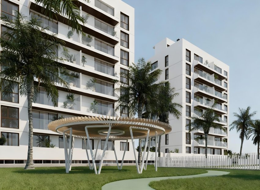 Basen - Kompleks apartamentów w Guardamar del Segura (Alicante – Costa Blanca Południe)