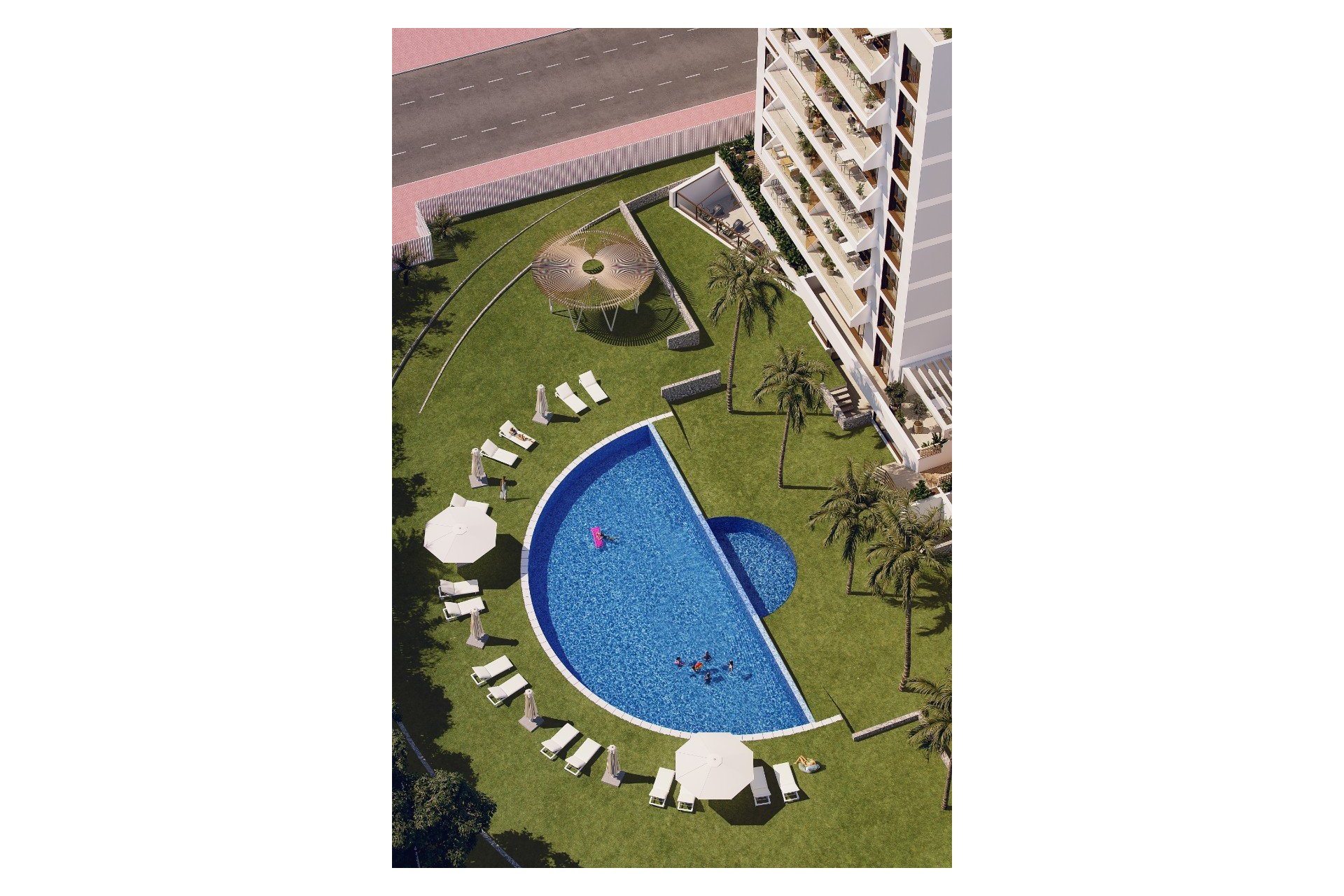 Basen - Kompleks apartamentów w Guardamar del Segura (Alicante – Costa Blanca Południe)