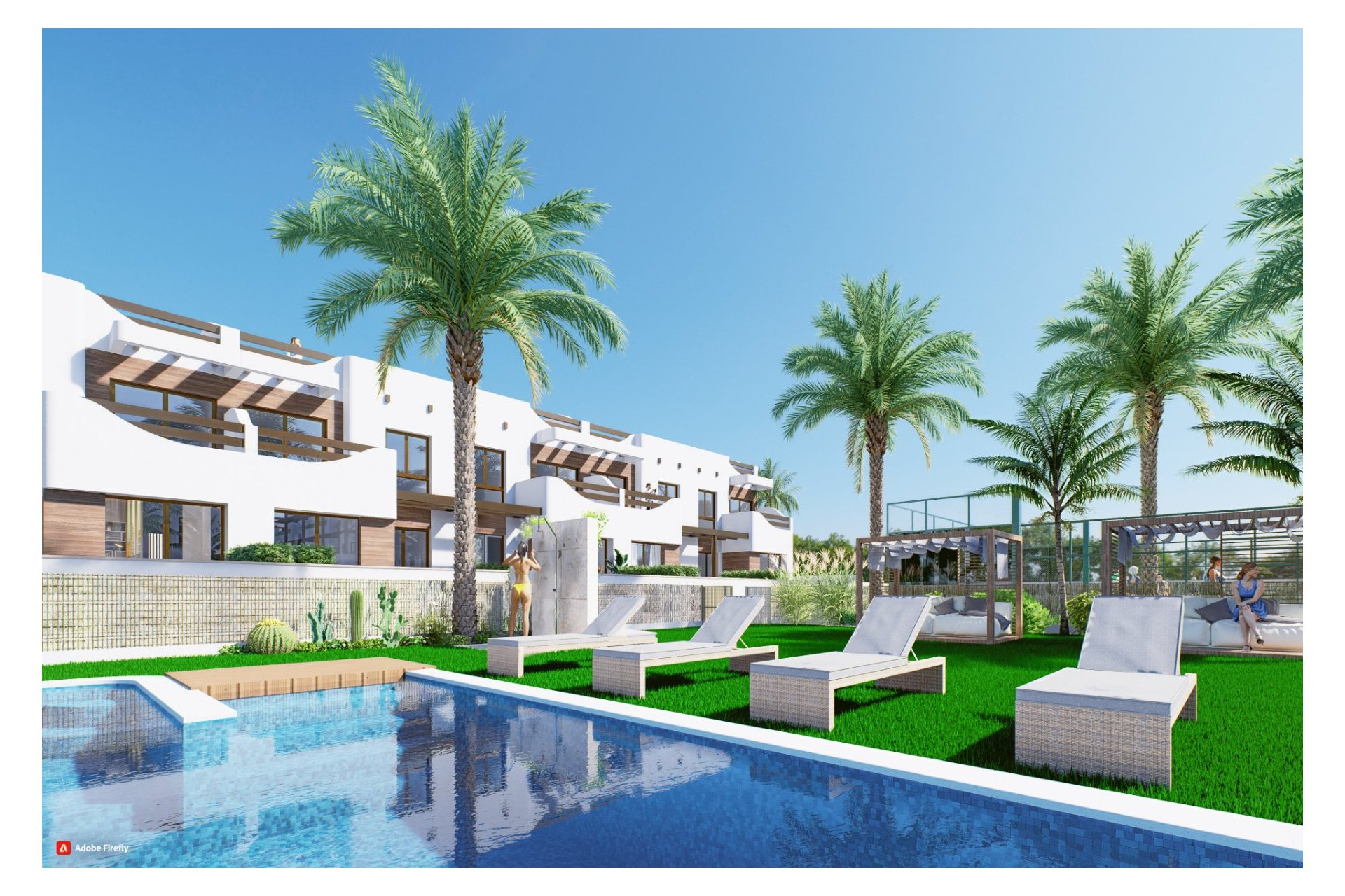 Basen wspólnotowy – Ekskluzywna inwestycja w Torre de la Horadada, Alicante (Costa Blanca)