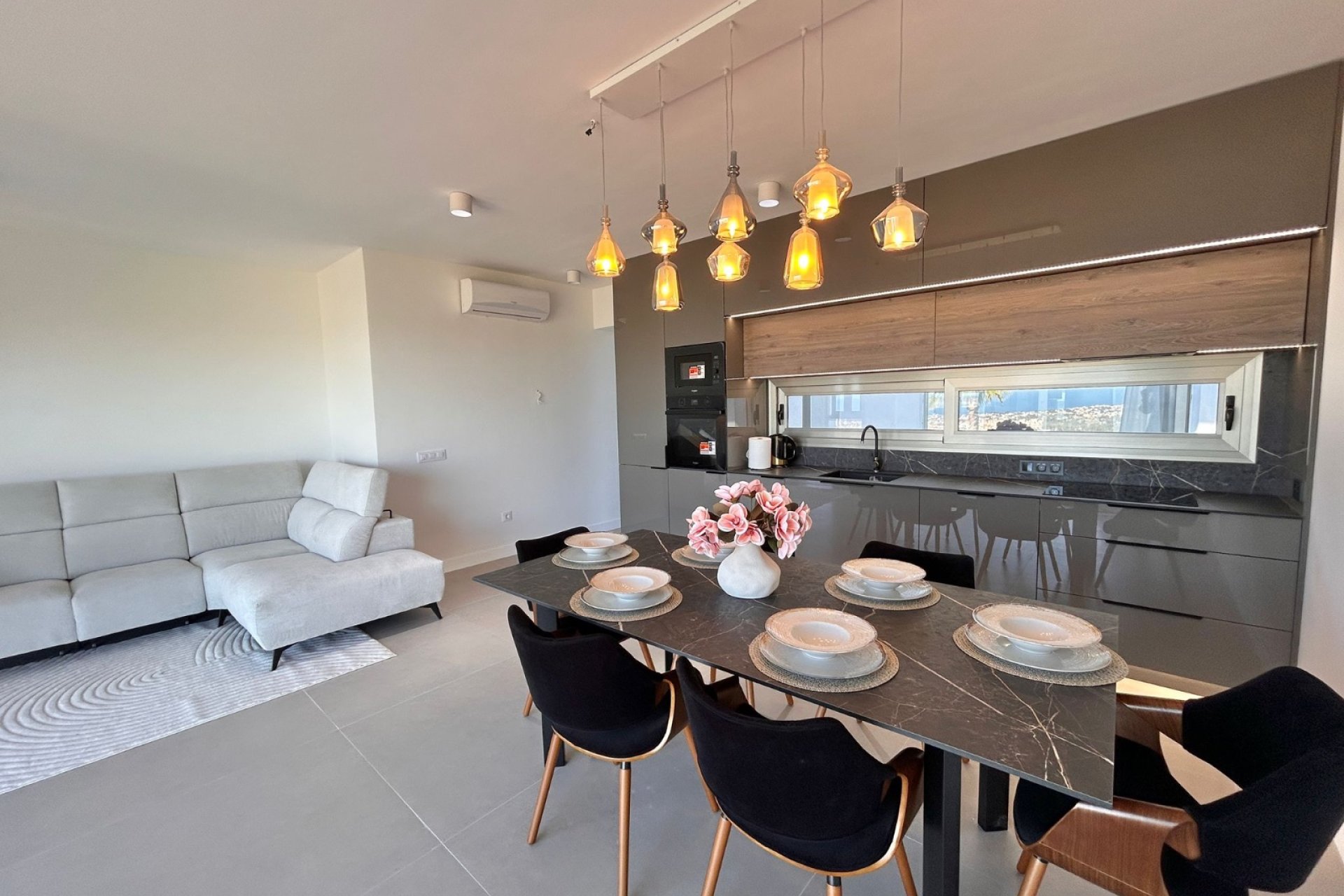 Cocina - Adosado con vistas al mar en Calpe  (Costa Blanca)