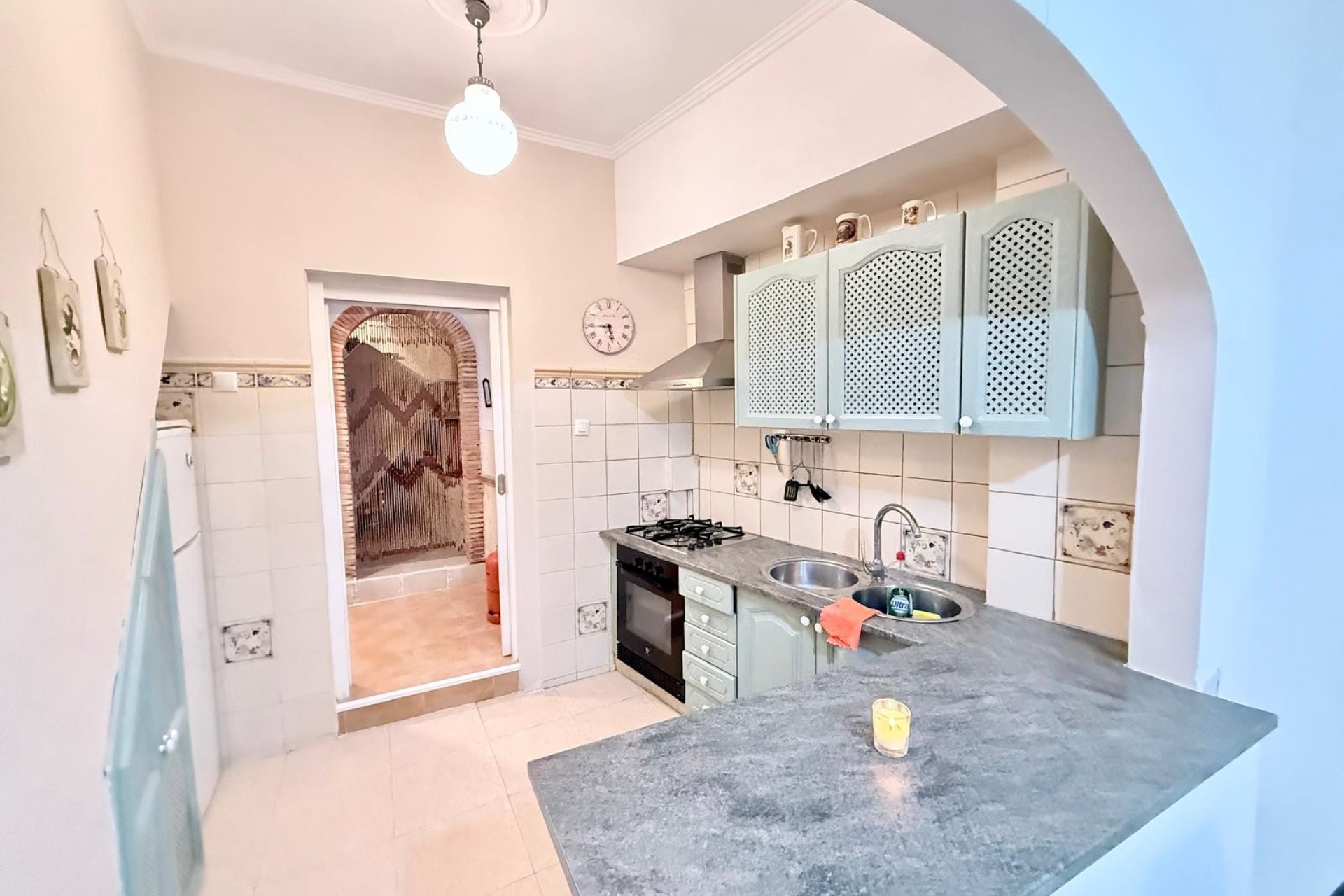 Cocina - Casa en Palma de Mallorca con Vistas a la Montaña 