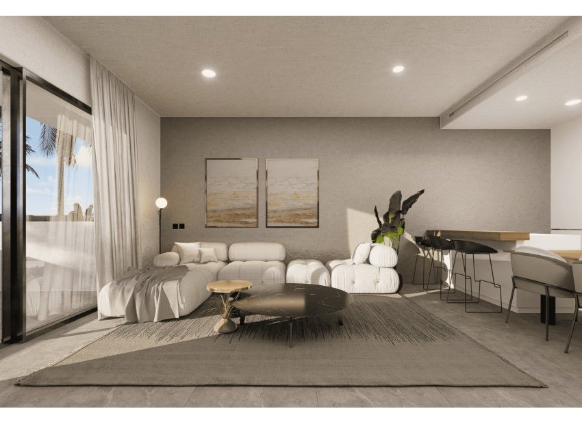 Comedor - Apartamentos con Terraza y Solarium en Pilar de la Horadada, Alicante (Costa Blanca Sur)