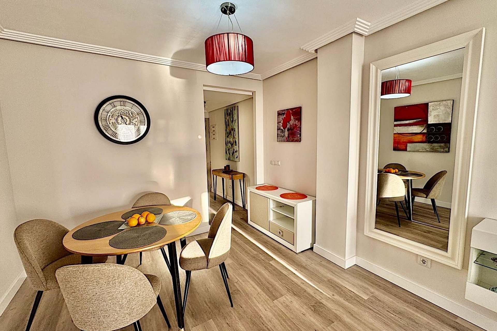 comedor -  En venta apartamento de dos dormitorios en El Verger, Costa  Blanca, Alicante