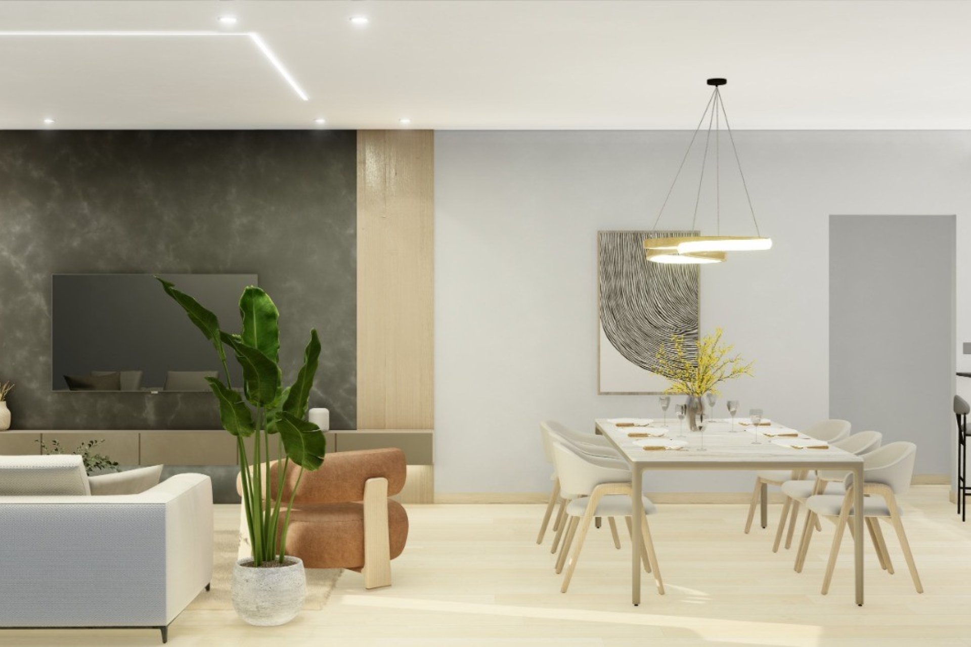 Comedor - Residencial en Pilar de la Horadada, Alicante (Costa Blanca Sur)