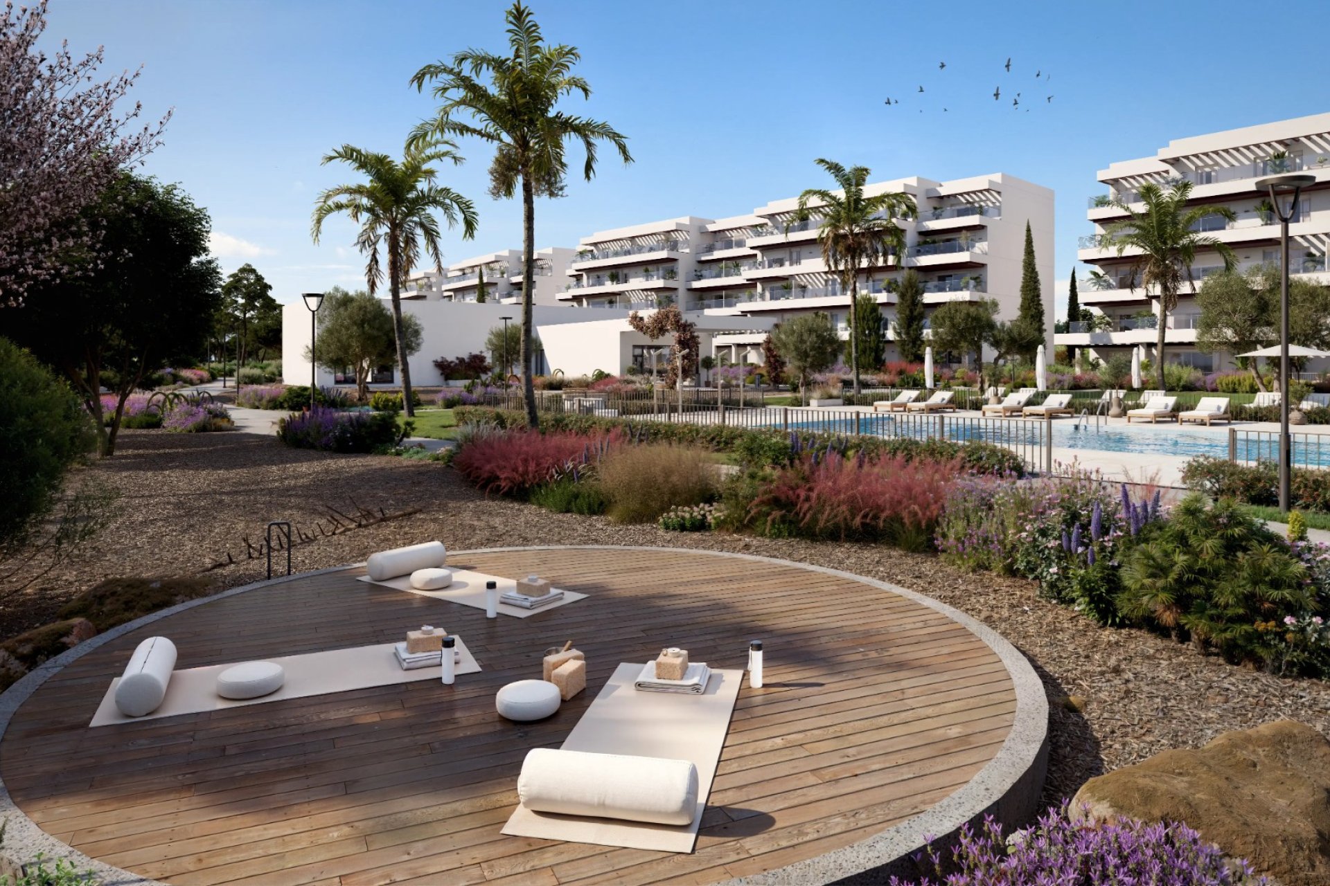 Community area - New Apartment Development near the Sea, El Verger, Alicante (North Costa Blanca)