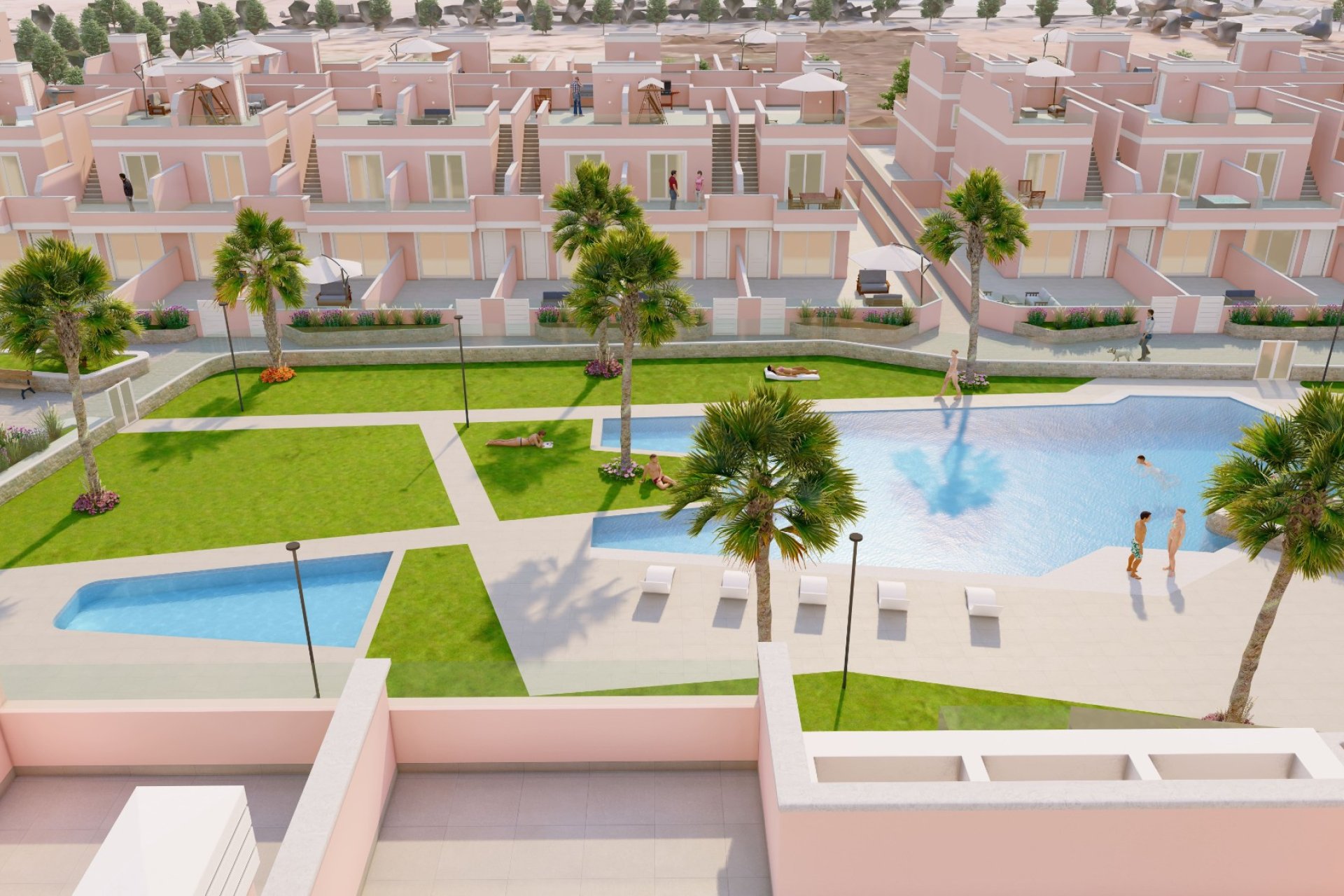 Complex - Exclusive residential in Pilar de la Horadada, Alicante (South Costa Blanca)