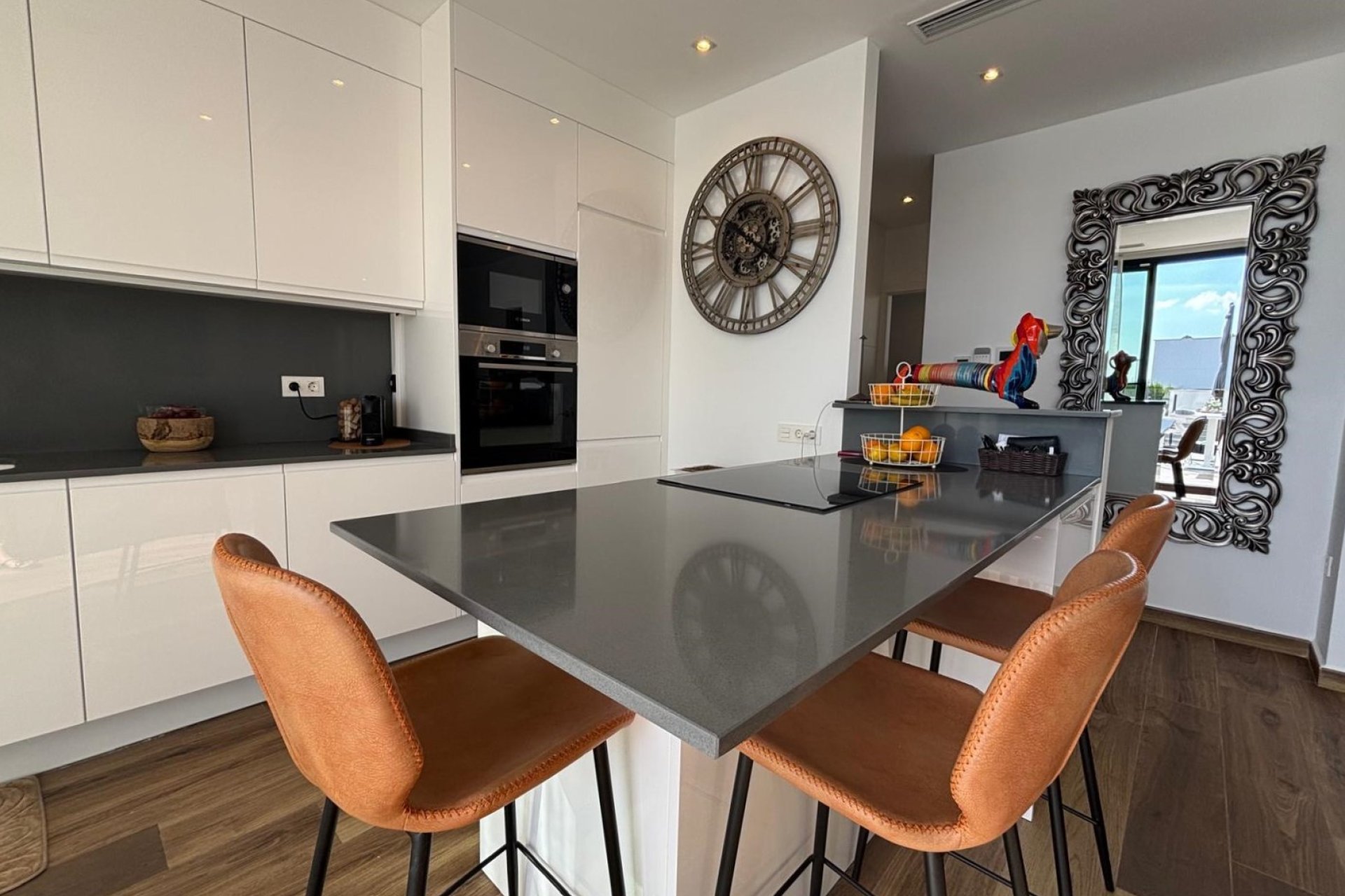 Cuisine - Villa moderne avec vue sur la mer et la montagne à Polop de la Marina (Costa Blanca)