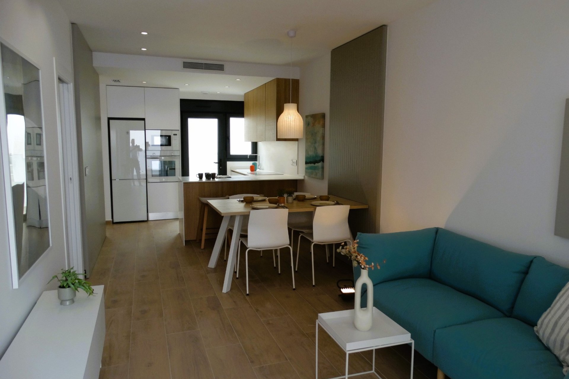Dining room - Residential Complex of Ground Floor Townhouses and Penthouses with Solarium in Pilar de la Horadada, Alicante (Costa Blanca)