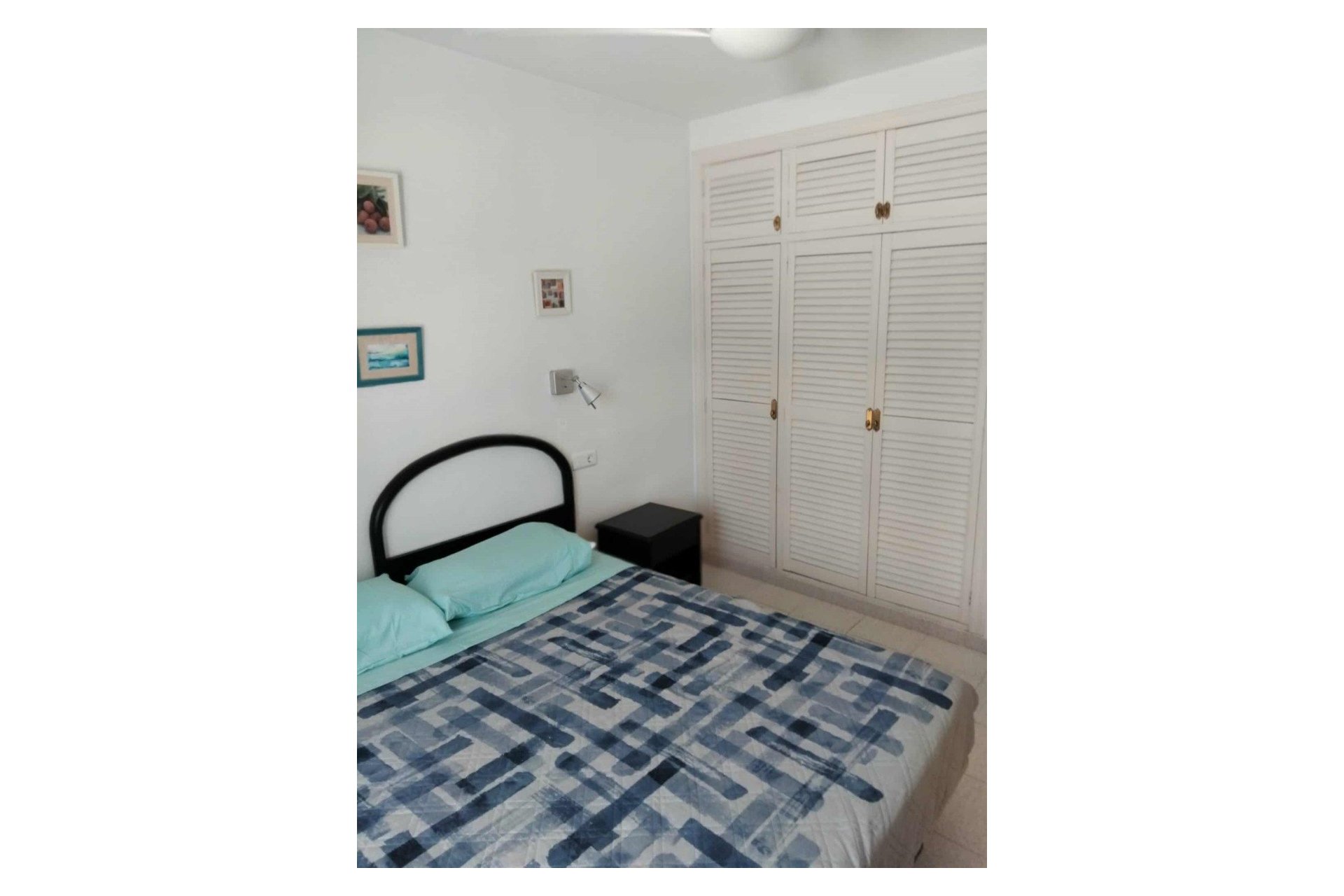 Dormitorio - Apartamento en venta en Alfaz del Pi con terraza y piscina (Costa Blanca)