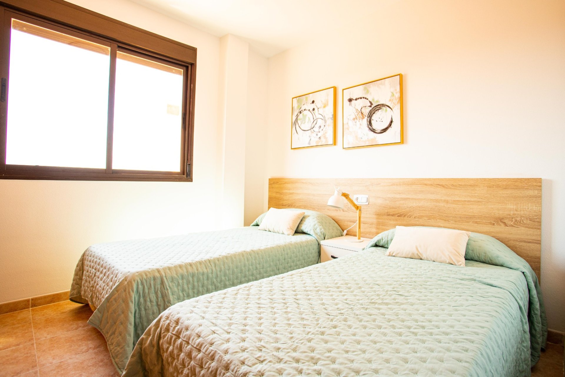 Dormitorio - Apartamento Reformado en Collados Golf, Aguilas, Murcia (Costa Cálida)