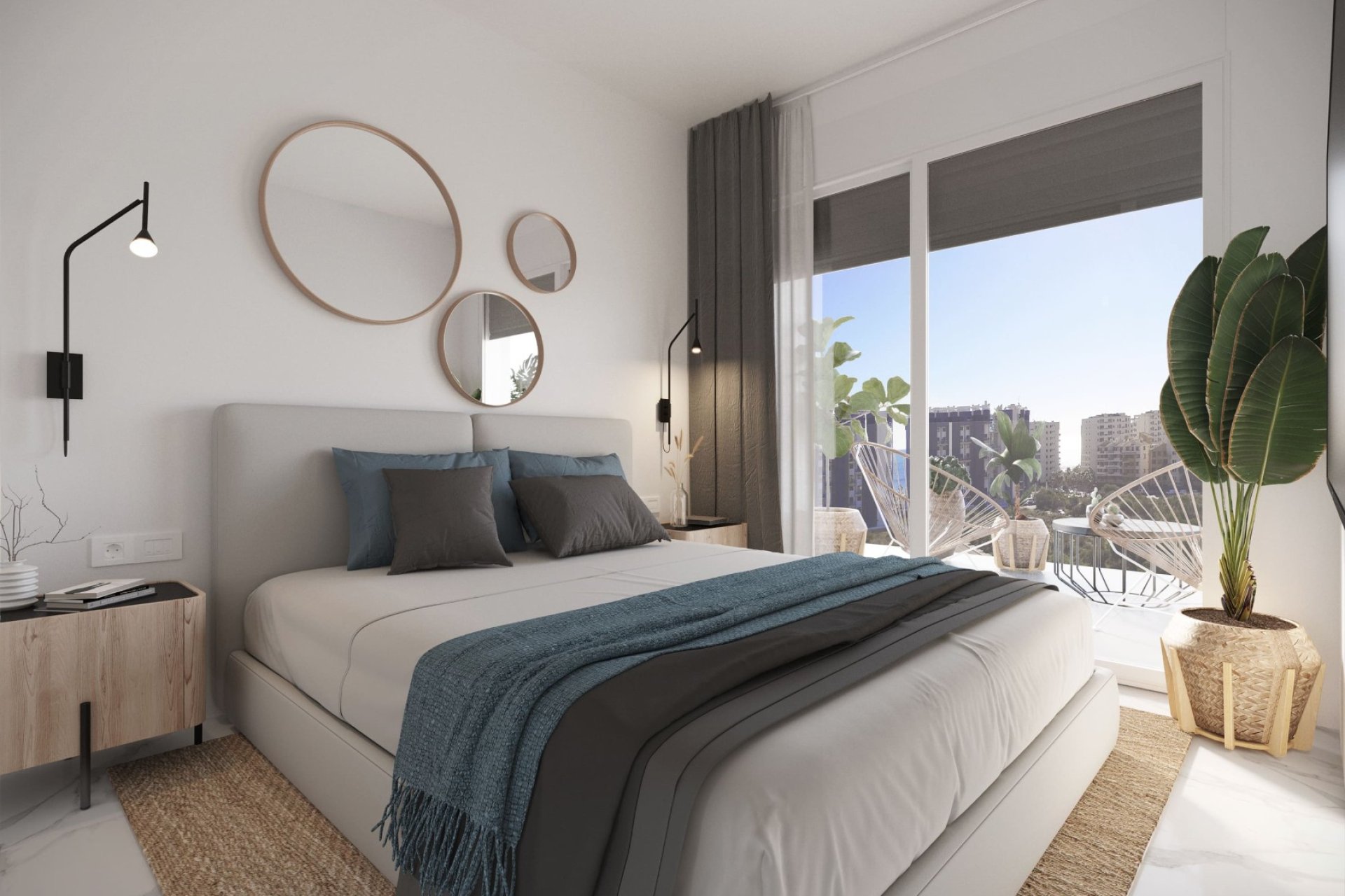 Dormitorio - Exclusivo Resort en  Primera Línea de Mar, Punta Prima, Orihuela Costa, Alicante (Costa Blanca Sur)