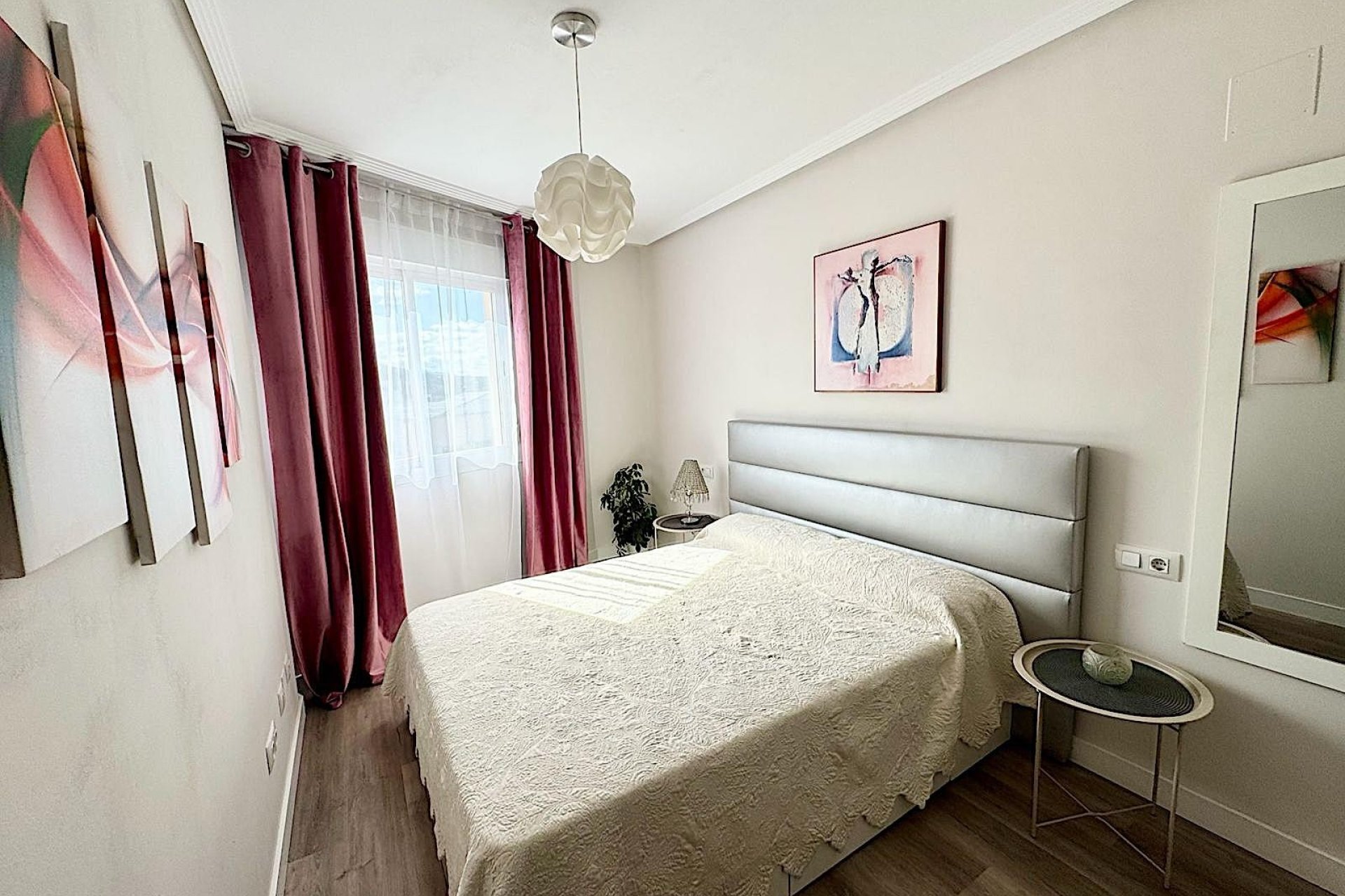 dormitorio principal -   En venta apartamento de dos dormitorios en El Verger, Costa  Blanca, Alicante