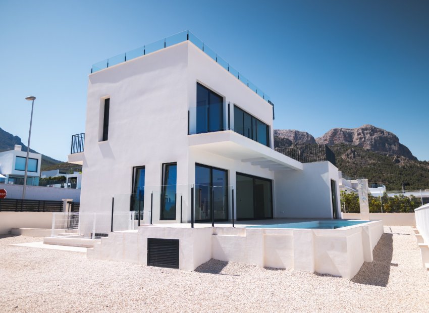 Exterior - Villa de obra nueva NATURE en Polop (Costablanca - Alicante)