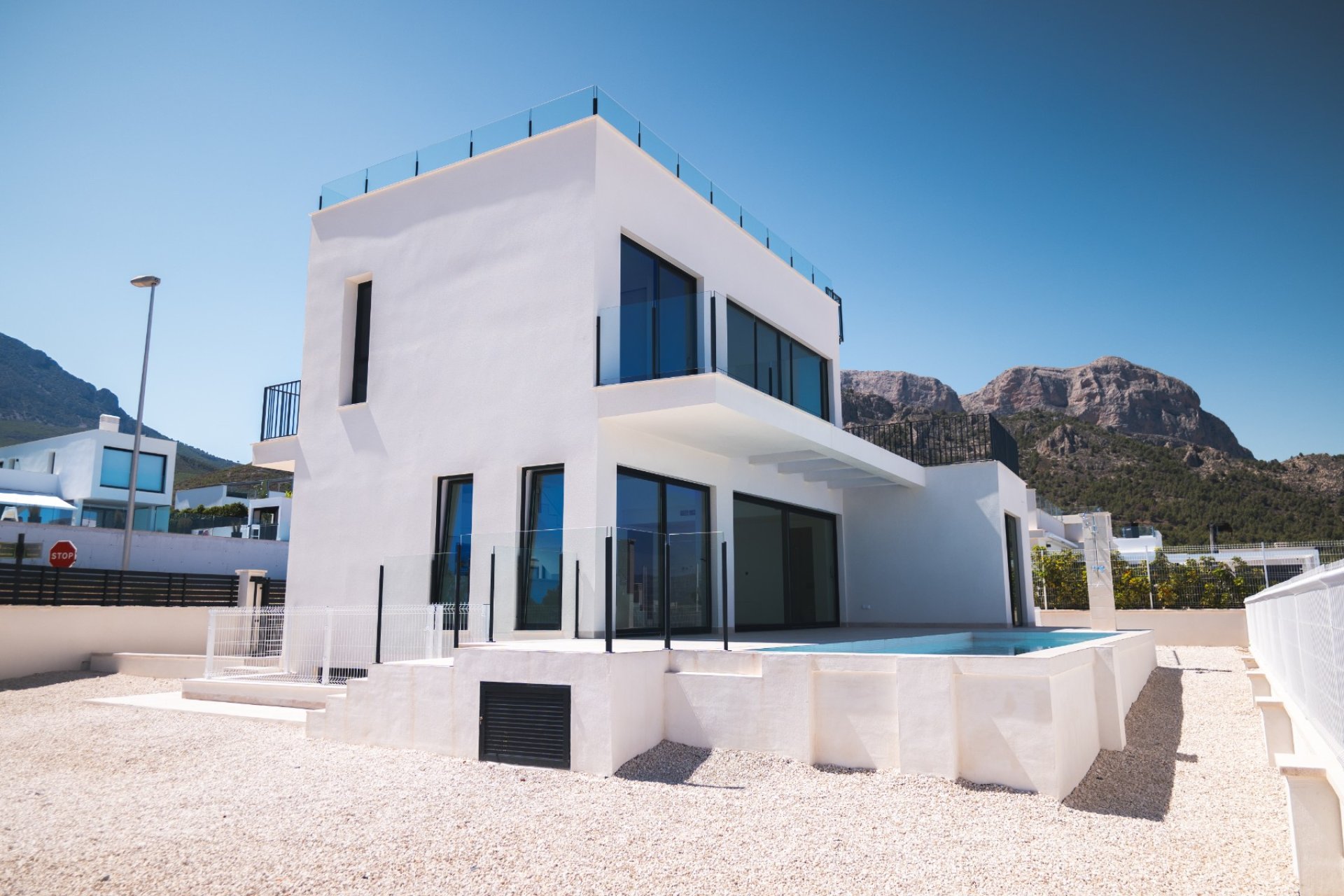 Exterior - Villa de obra nueva NATURE en Polop (Costablanca - Alicante)