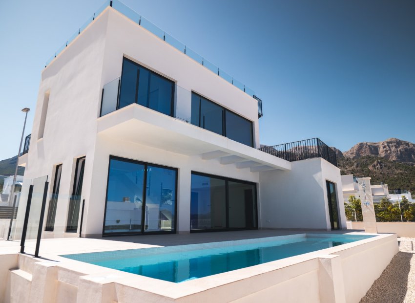 Exterior - Villa de obra nueva NATURE en Polop (Costablanca - Alicante)