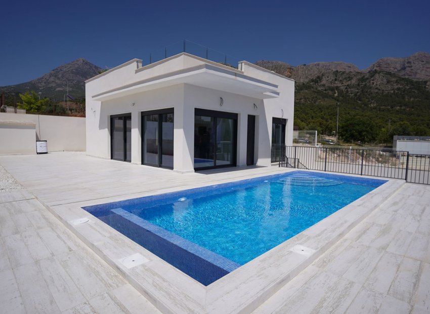 Exterior - Villa de obra nueva SKY en Polop (Costablanca - Alicante)