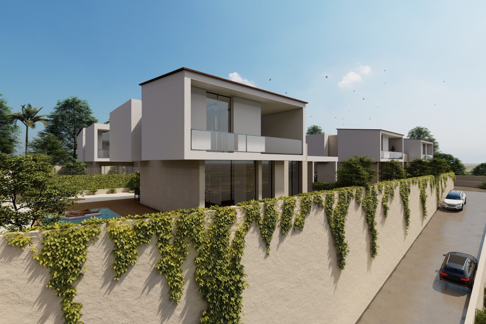 Exterior - Villa de obra nueva Vila Natura en La Nucia (Costablanca - Alicante)