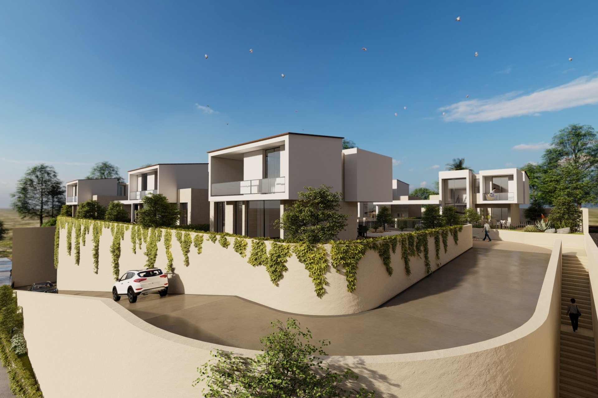 Exterior - Villa de obra nueva Vila Natura en La Nucia (Costablanca - Alicante)