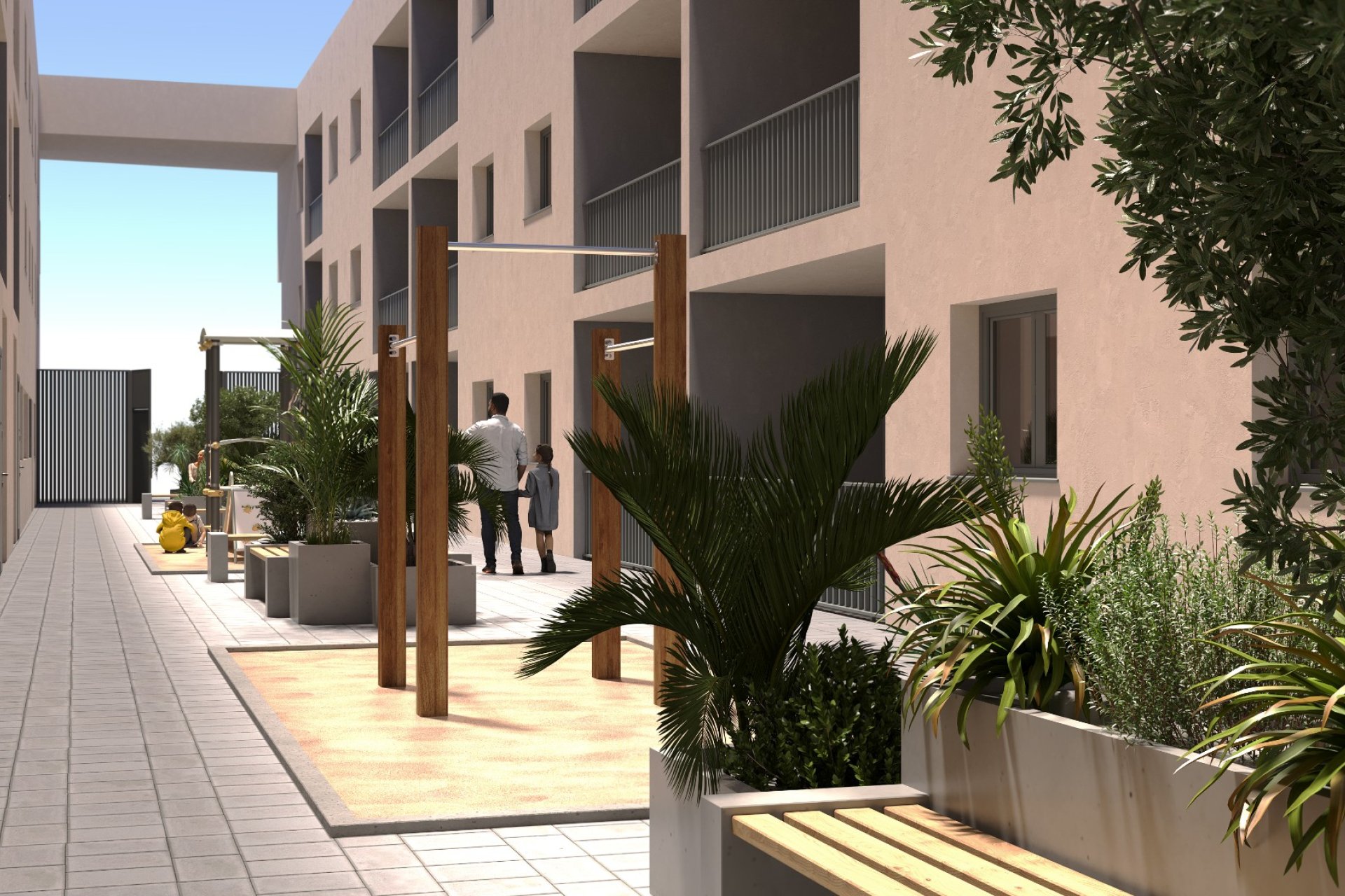 Exteriores - Apartamentos con Piscina Comunitaria en San Miguel de Salinas, Alicante (Costa Blanca Sur)