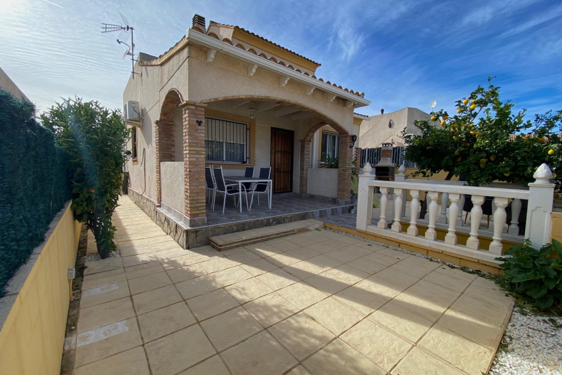 Façade - Chalet indépendant, La Alberca, Polop (Costa Blanca)