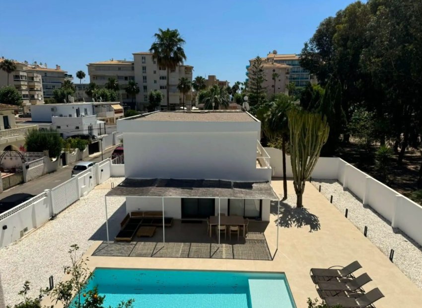 Facade - Charming Semi-Detached Villa in the Heart of L'Albir – Just 200 Meters from the Sea! (Costa Blanca)