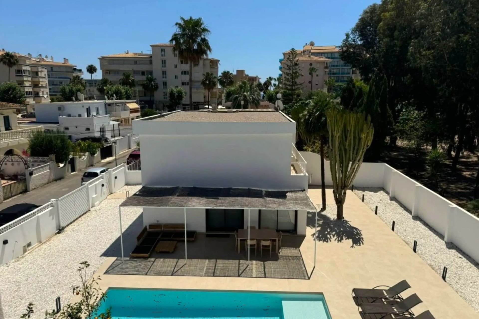 Facade - Charming Semi-Detached Villa in the Heart of L'Albir – Just 200 Meters from the Sea! (Costa Blanca)