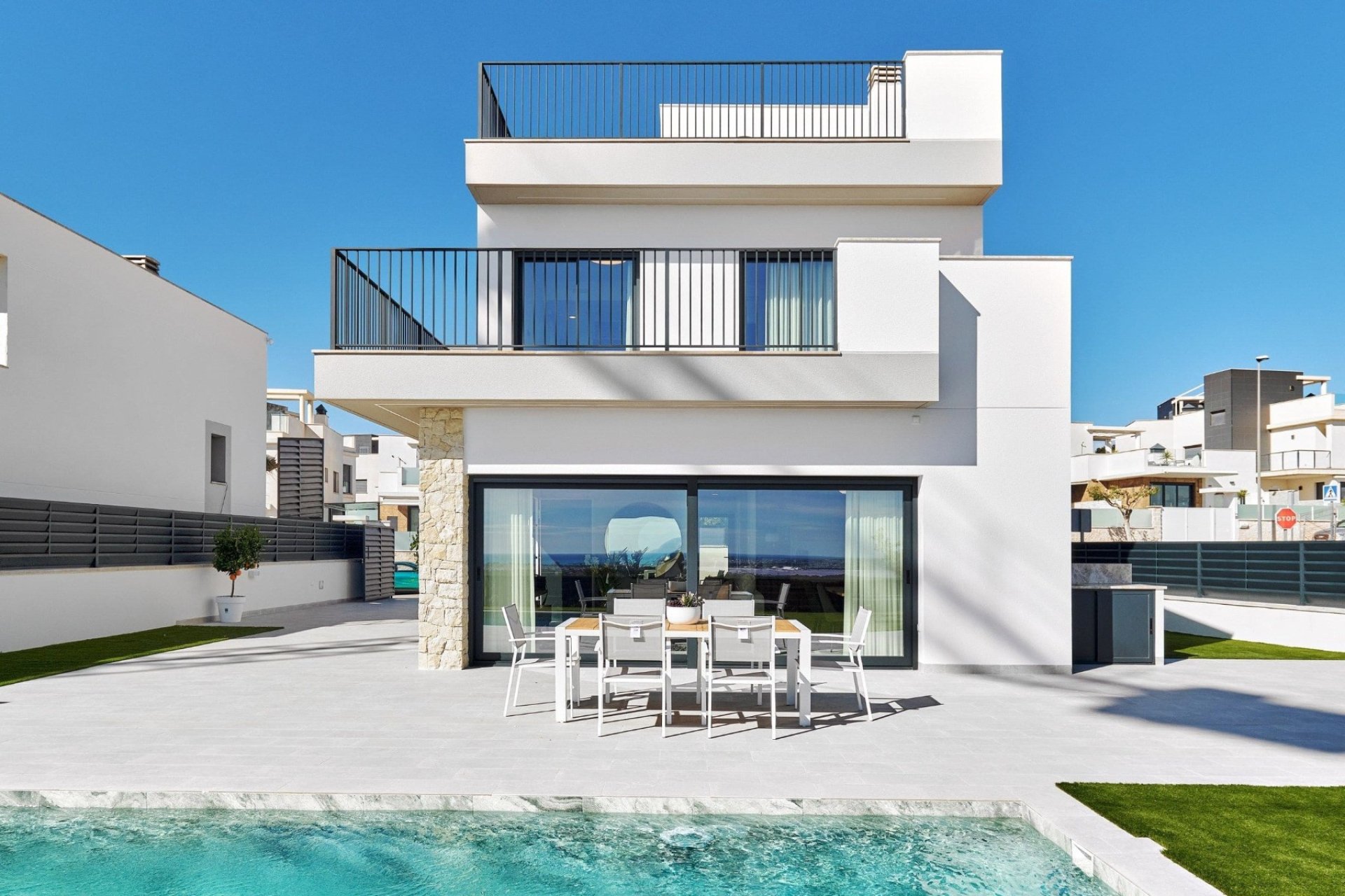 Facade - Detached villa next to Las Colinas Golf & Country Club (San Miguel de Salinas-Costa Blanca)