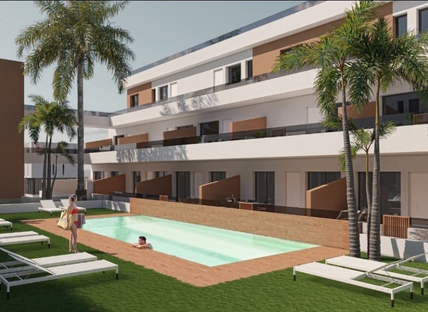 Facade - New Apartment Development in El Pilar de la Horadada, Alicante (Southern Costa Blanca)