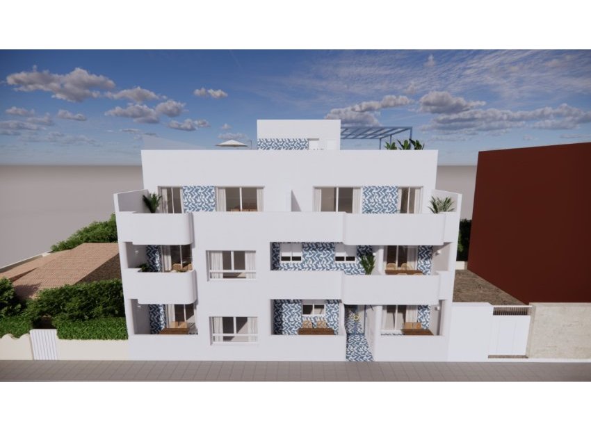 Fachada - Apartamentos en Segunda Línea de Playa en Torre de la Horadada, Alicante (Costa Blanca Sur)