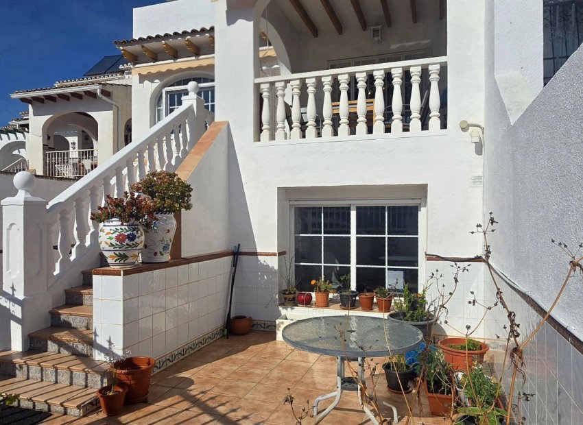 Fachada - Chalet adosado a la venta en Alfaz del Pi con vistas al mar - (Alfaz del Pi - Costa Blanca)