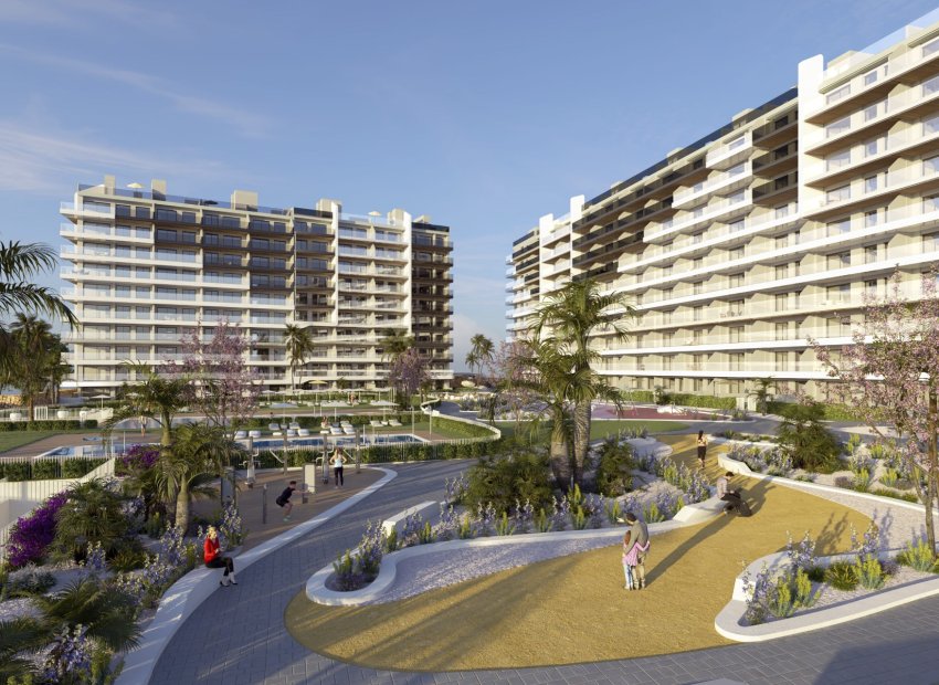 Fachada - Exclusivo Resort en Primera Línea de Mar en Punta Prima, Orihuela Costa, Alicante (Costa Blanca Sur)