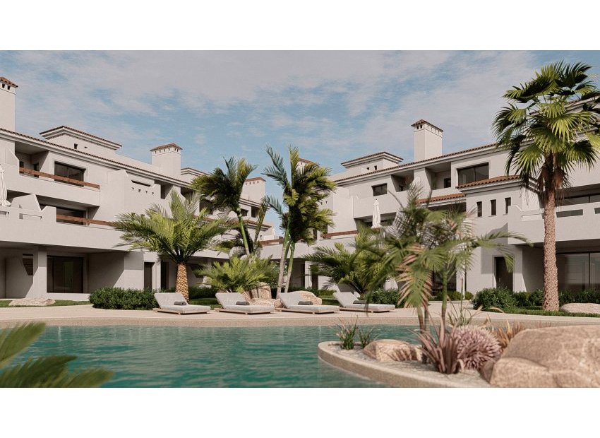 Fachada - Residencial con Piscina en Primera Línea de Golf, La Serena Golf, Los Alcázares (Costa Cálida)