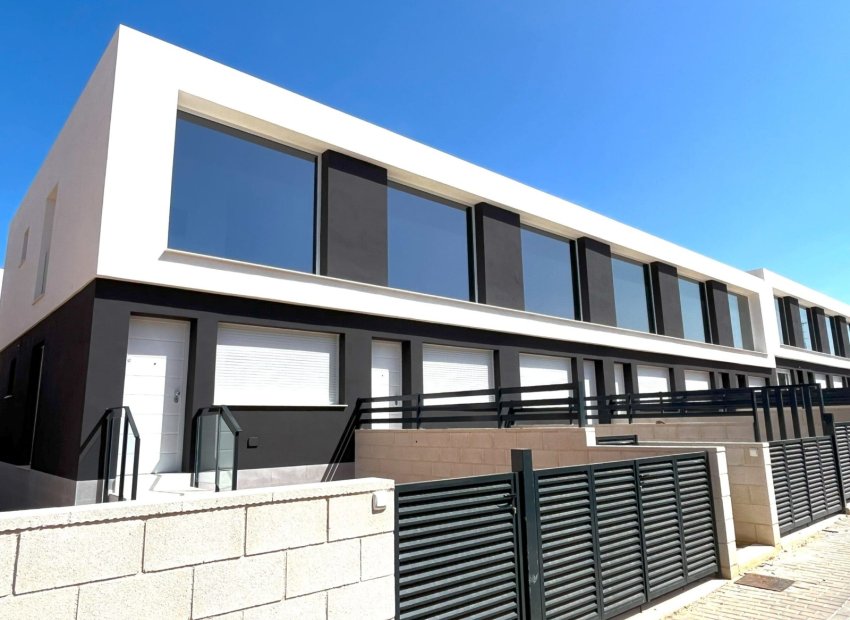 Fachada - Residencial de Adosados en Gran Alacant, Alicante (Costa Blanca Sur)