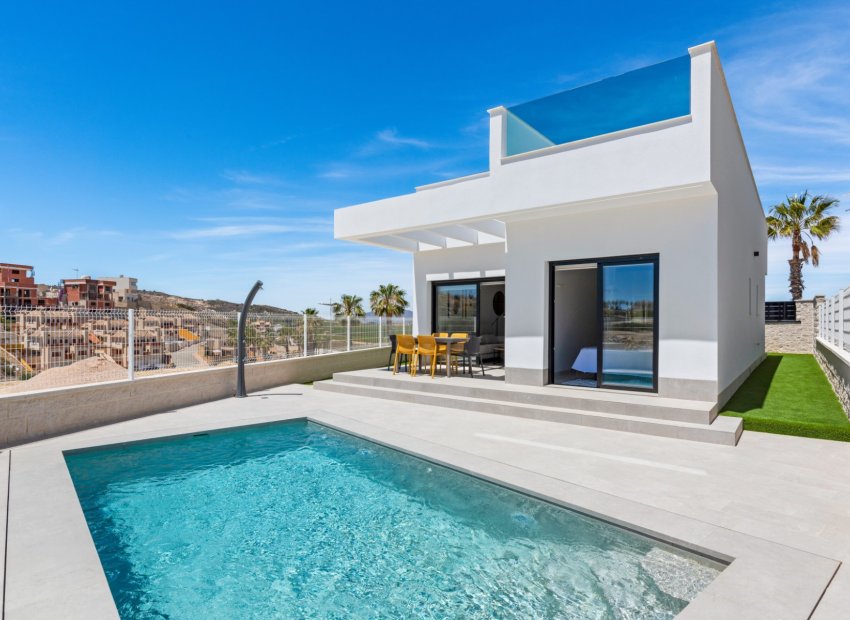 Fachada - Villa con piscina privada en Algorfa (Costa Blanca)