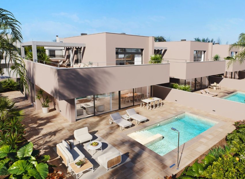 Fachada - Villas de Lujo en Residencial de Lujo, Roldán, Torre Pacheco, Murcia (Costa Cálida)
