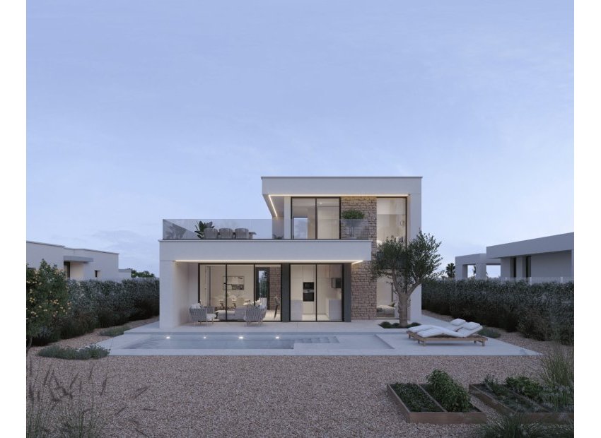 Fachada - Villas en Primera Línea de Golf, Fuente Alamo, Murcia (Costa Cálida)