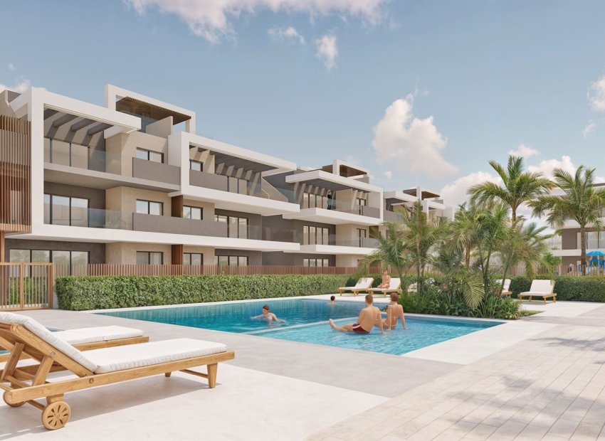 Fasada - Apartamentos Turísticos en Primera Línea de Mar, Pilar de la Horadada, Alicante (Costa Blanca Sur)