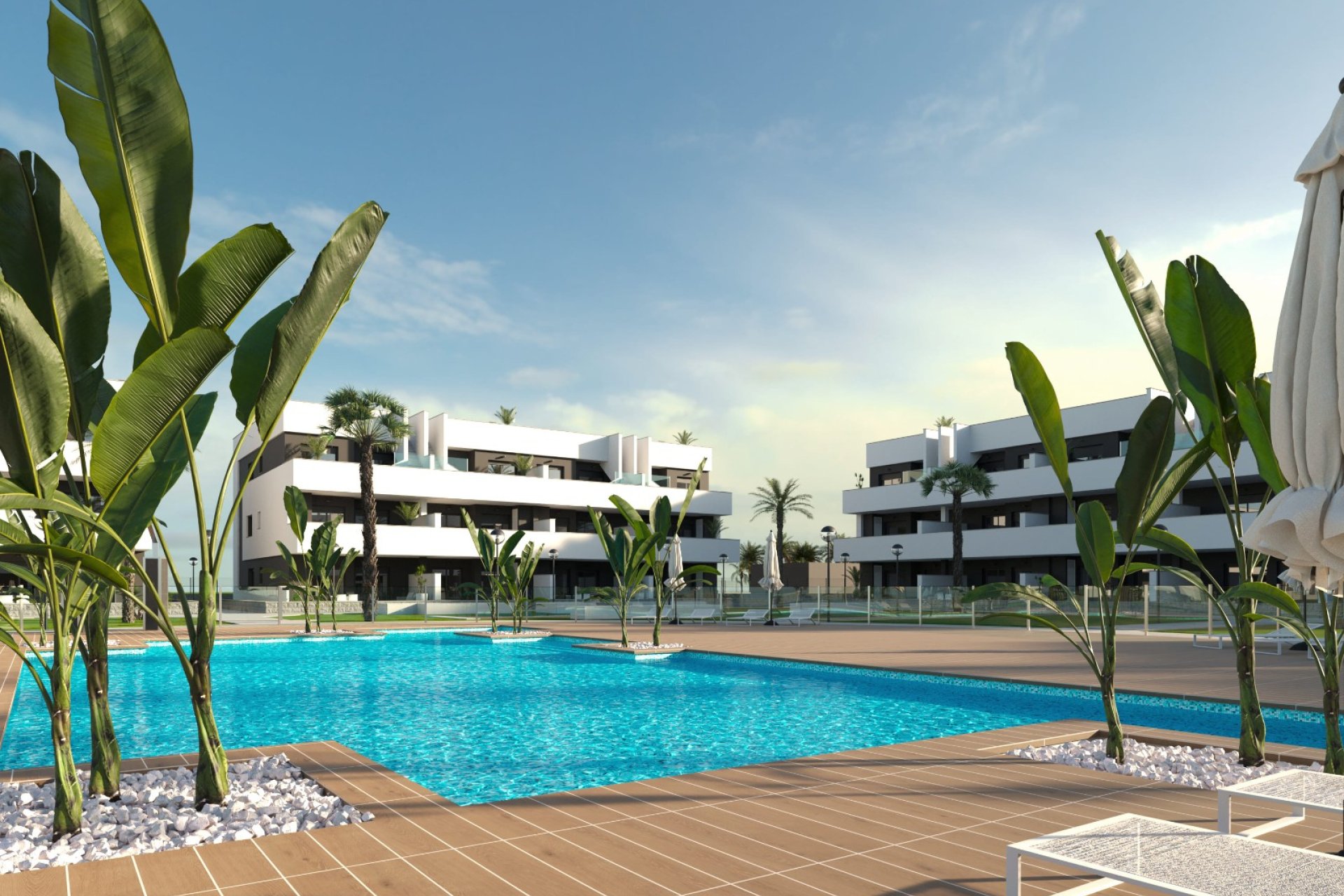 Fasada - Apartamenty turystyczne w Guardamar del Segura, Alicante (Costa Blanca Południe)