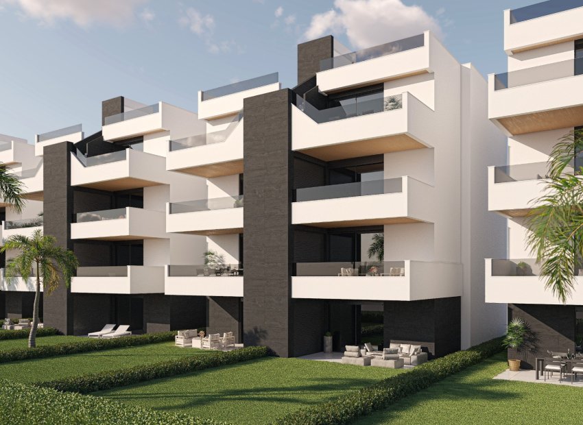 Fasada - Luksusowe apartamenty w pierwszej linii pola golfowego, Condado de Alhama (Murcja – Costa Cálida)