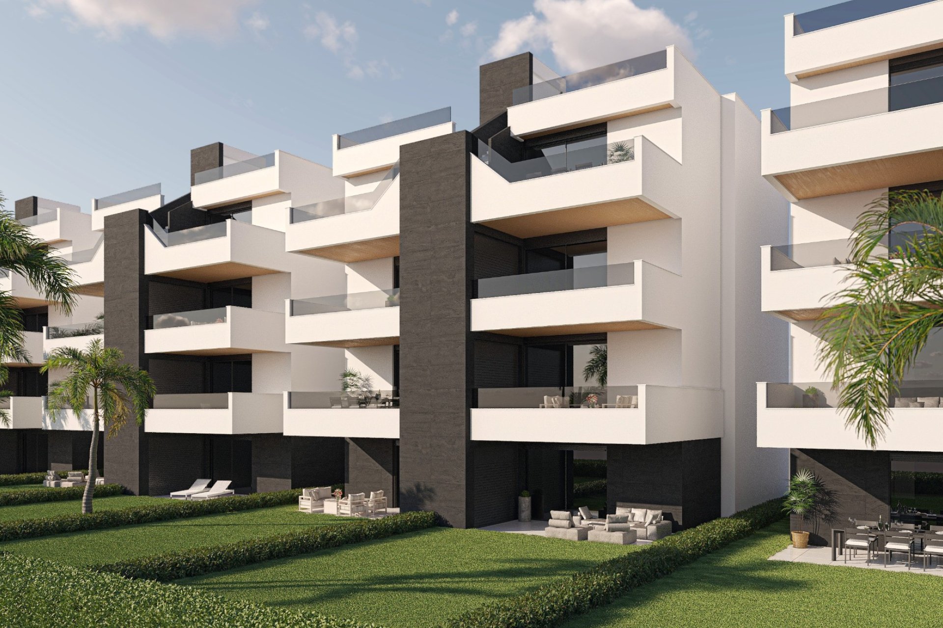 Fasada - Luksusowe apartamenty w pierwszej linii pola golfowego, Condado de Alhama (Murcja – Costa Cálida)