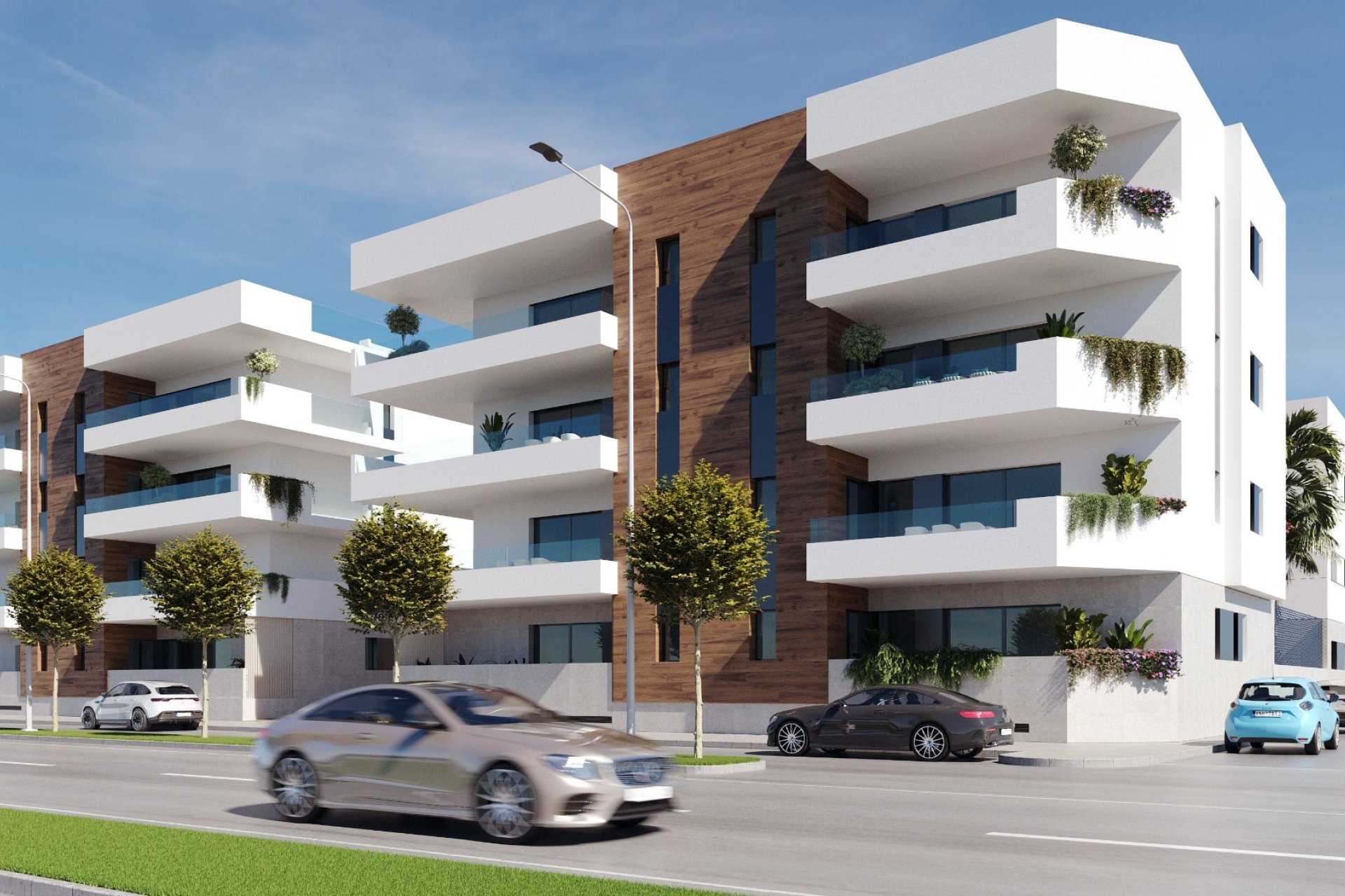 Fasada - Luksusowe apartamenty w San Pedro del Pinatar, Murcja (Costa Cálida)