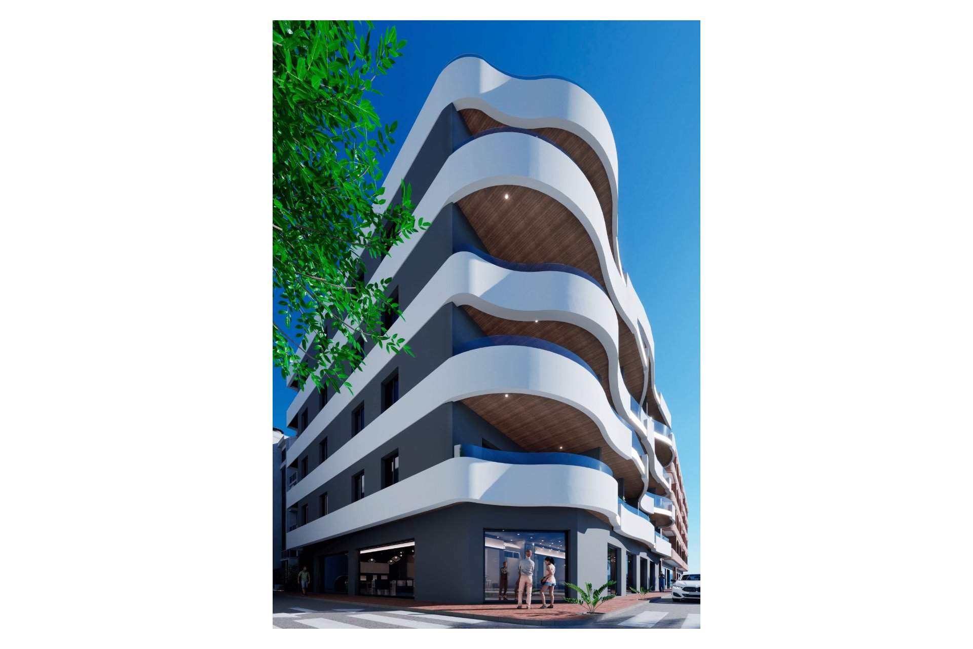 Fasada - Nowe apartamenty w Torrevieja (Alicante – Costa Blanca)