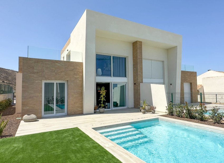 Fasada - Nowe domy bliźniacze w La Finca Golf Resort, Algorfa, Alicante (Costa Blanca Południe)