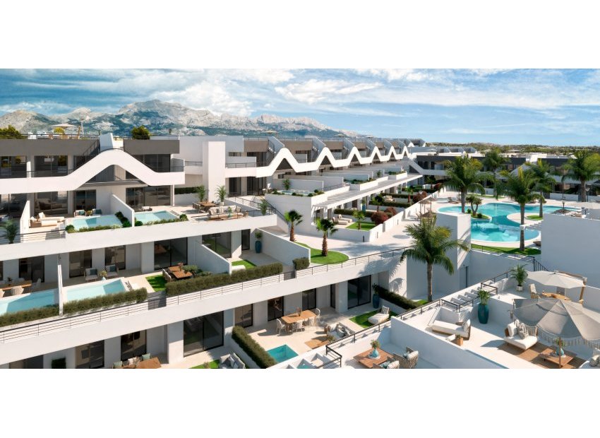 Fasada - Nowoczesne nieruchomości w wyjątkowym, naturalnym otoczeniu (Alfaz del Pi – Costa Blanca)