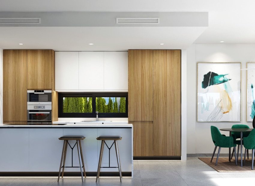 Fasada – Wolnostojąca willa przy Las Colinas Golf & Country Club, San Miguel de Salinas (Costa Blanca)