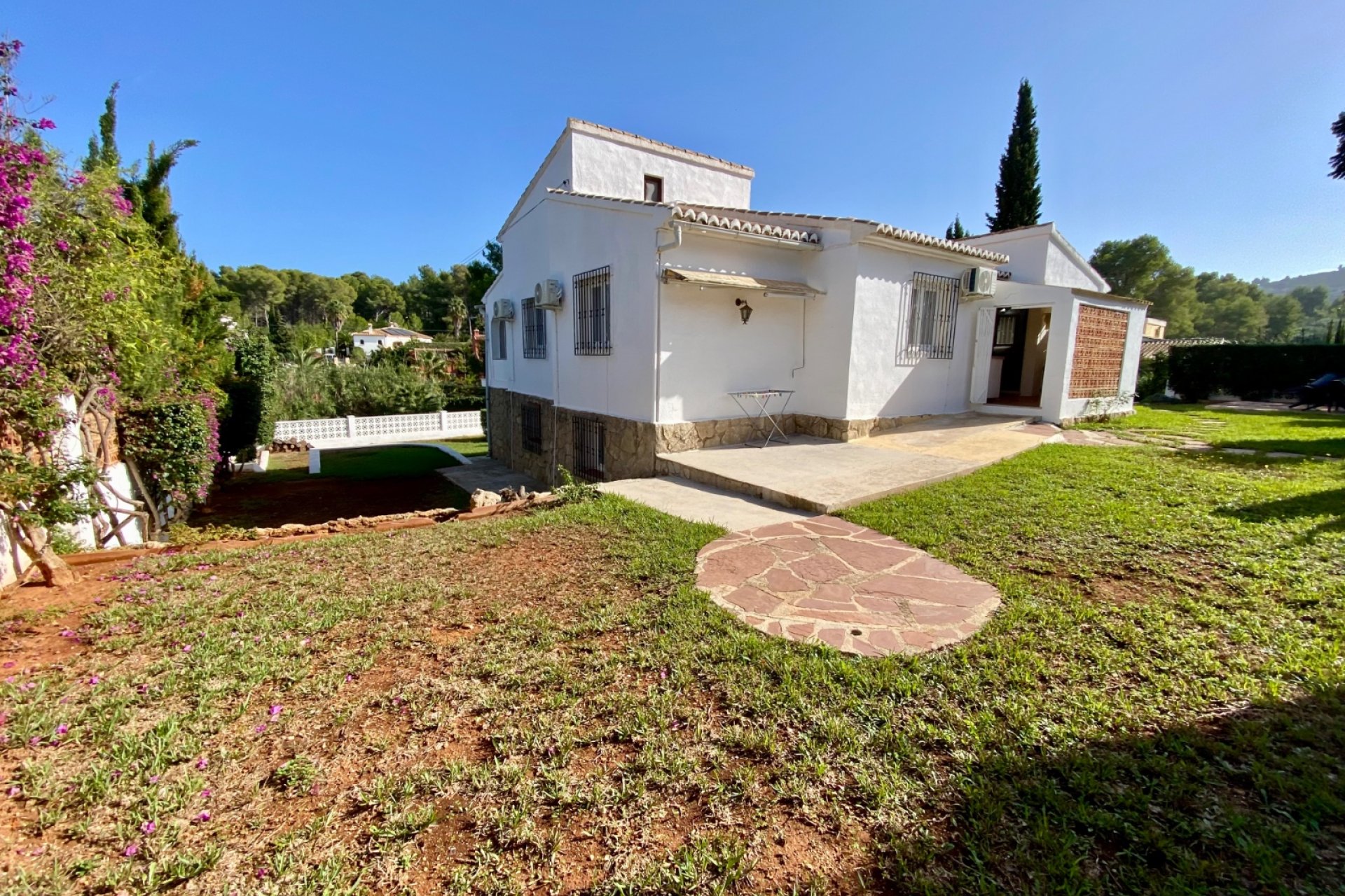 Garden - Detached villa with garden in Javea (Costa Blanca)
