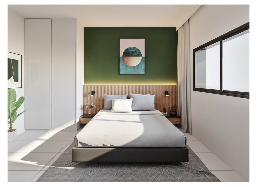 Garden - Luxury apartments in a residential complex with a swimming pool in San Miguel de Salinas (South Costa Blanca)