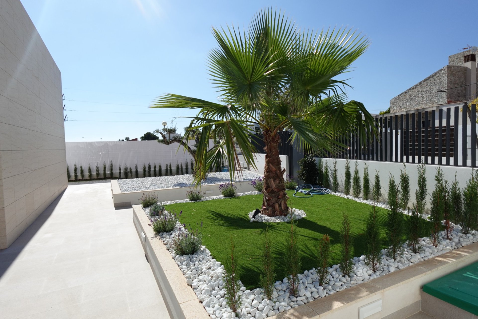 Garden - New Build Villas in a Natural Setting (Polop – Costa Blanca)